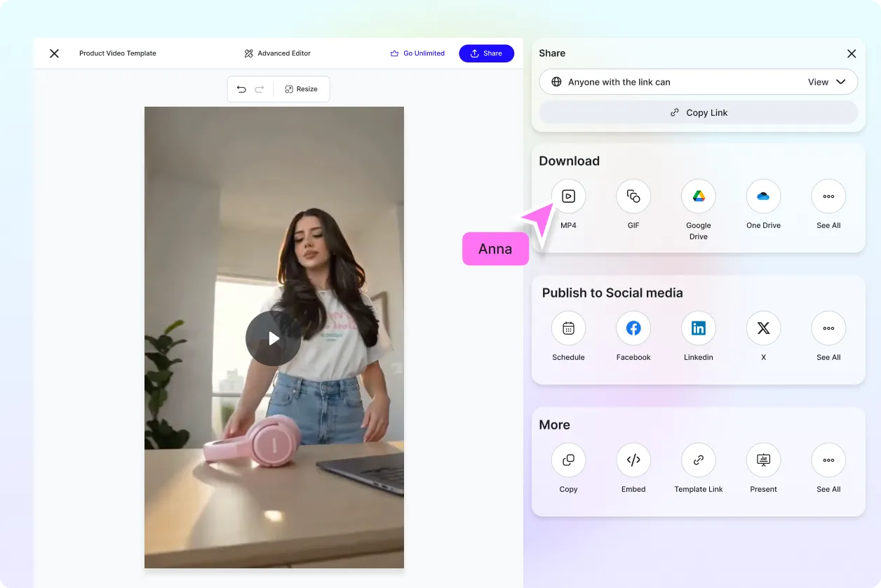 AI Product Video Generator Online , Create Professional Product Videos Online